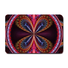 3d Abstract Ring Small Doormat 