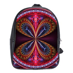 3d Abstract Ring School Bags(large)  by Simbadda