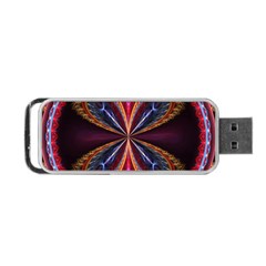 3d Abstract Ring Portable Usb Flash (one Side)