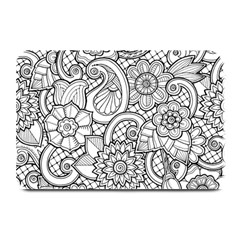 These Flowers Need Colour! Plate Mats by Simbadda