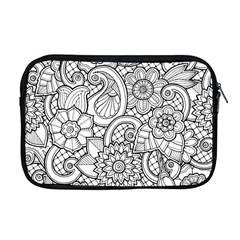 These Flowers Need Colour! Apple Macbook Pro 17  Zipper Case