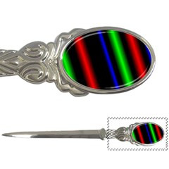 Multi Color Neon Background Letter Openers