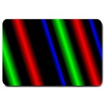 Multi Color Neon Background Large Doormat  30 x20  Door Mat