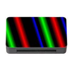 Multi Color Neon Background Memory Card Reader With Cf