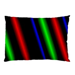 Multi Color Neon Background Pillow Case (two Sides)