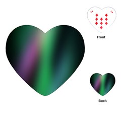 Course Gradient Color Pattern Playing Cards (heart) 