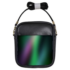 Course Gradient Color Pattern Girls Sling Bags