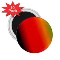 Multi Color Pattern Background 2 25  Magnets (10 Pack) 