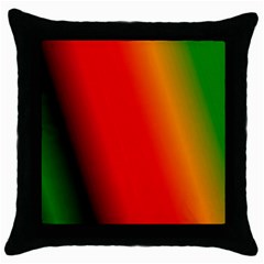 Multi Color Pattern Background Throw Pillow Case (black)