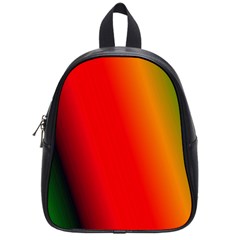 Multi Color Pattern Background School Bags (small) 