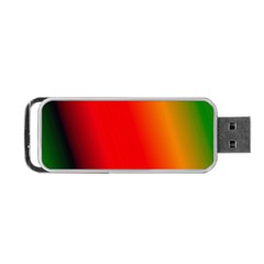 Multi Color Pattern Background Portable Usb Flash (one Side)