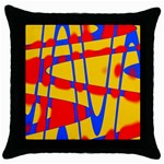 Graphic Design Graphic Design Throw Pillow Case (Black) Front