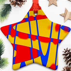 Graphic Design Graphic Design Star Ornament (two Sides) by Simbadda