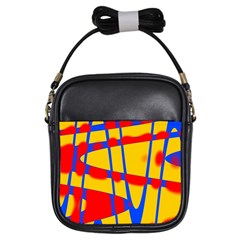 Graphic Design Graphic Design Girls Sling Bags by Simbadda