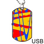 Graphic Design Graphic Design Dog Tag USB Flash (Two Sides) Front