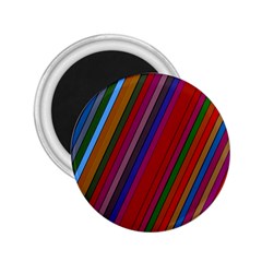 Color Stripes Pattern 2 25  Magnets by Simbadda