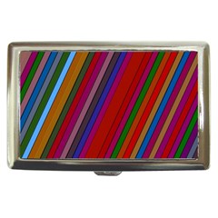 Color Stripes Pattern Cigarette Money Cases by Simbadda