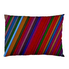 Color Stripes Pattern Pillow Case