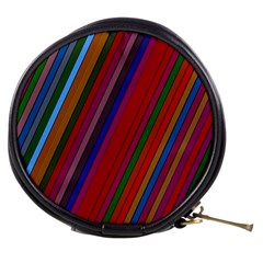 Color Stripes Pattern Mini Makeup Bags