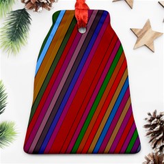 Color Stripes Pattern Ornament (bell)