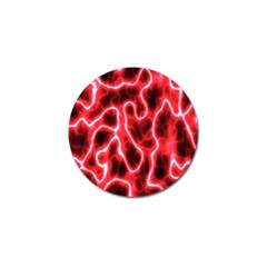 Pattern Background Abstract Golf Ball Marker by Simbadda