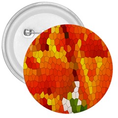 Mosaic Glass Colorful Color 3  Buttons