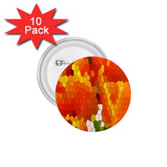 Mosaic Glass Colorful Color 1 75  Buttons (10 Pack)