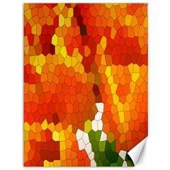 Mosaic Glass Colorful Color Canvas 36  X 48  