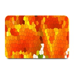 Mosaic Glass Colorful Color Plate Mats by Simbadda