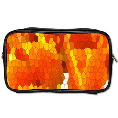 Mosaic Glass Colorful Color Toiletries Bags 2-side by Simbadda