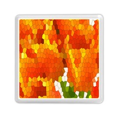 Mosaic Glass Colorful Color Memory Card Reader (square)  by Simbadda