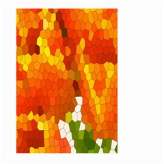 Mosaic Glass Colorful Color Large Garden Flag (two Sides) by Simbadda