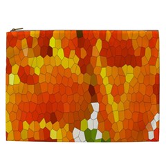 Mosaic Glass Colorful Color Cosmetic Bag (xxl)  by Simbadda