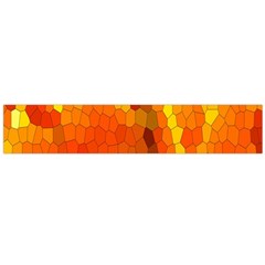 Mosaic Glass Colorful Color Flano Scarf (large)