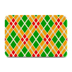 Colorful Color Pattern Diamonds Plate Mats