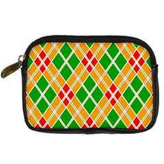 Colorful Color Pattern Diamonds Digital Camera Cases