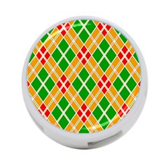 Colorful Color Pattern Diamonds 4-port Usb Hub (two Sides)  by Simbadda