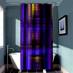 Background Texture Pattern Color Shower Curtain 36  X 72  (stall) 