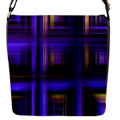 Background Texture Pattern Color Flap Messenger Bag (s) by Simbadda