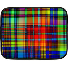 Abstract Color Background Form Fleece Blanket (mini)