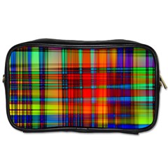 Abstract Color Background Form Toiletries Bags