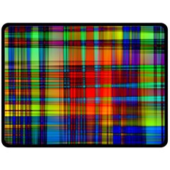 Abstract Color Background Form Fleece Blanket (large) 