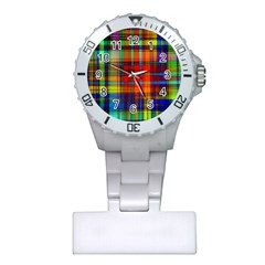 Abstract Color Background Form Plastic Nurses Watch by Simbadda