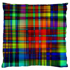 Abstract Color Background Form Standard Flano Cushion Case (one Side) by Simbadda