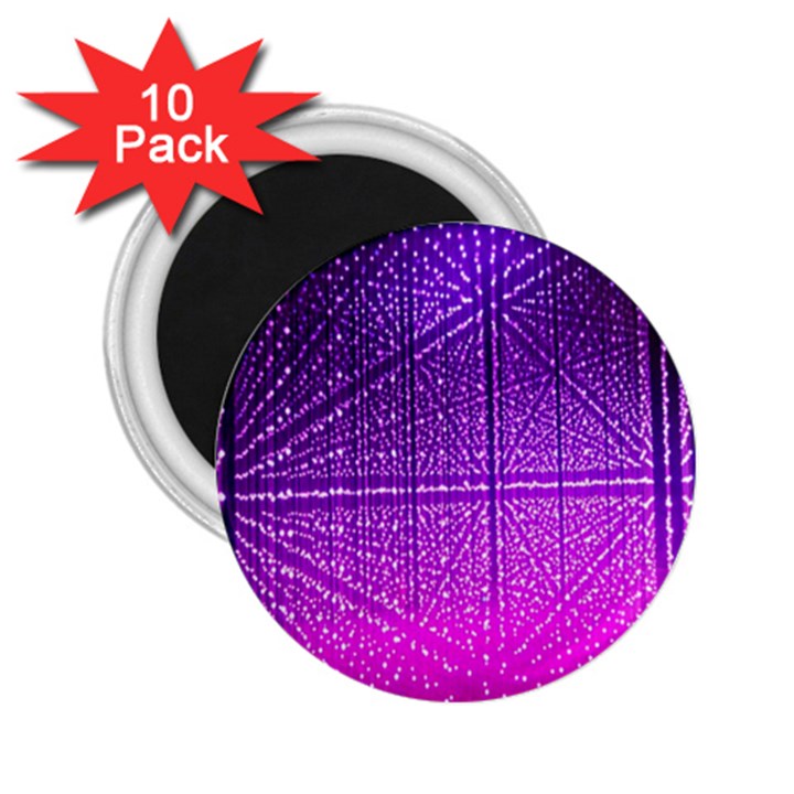 Pattern Light Color Structure 2.25  Magnets (10 pack) 