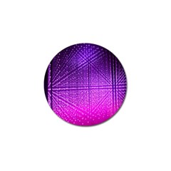 Pattern Light Color Structure Golf Ball Marker by Simbadda