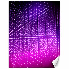 Pattern Light Color Structure Canvas 12  X 16  