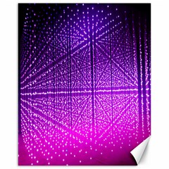 Pattern Light Color Structure Canvas 16  X 20  