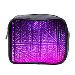 Pattern Light Color Structure Mini Toiletries Bag 2-side by Simbadda