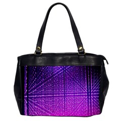 Pattern Light Color Structure Office Handbags